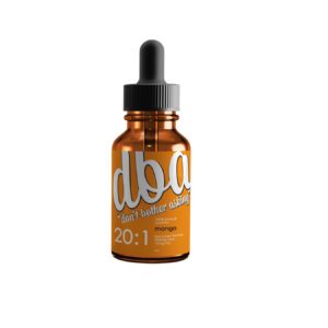 DBA – 20:1 CBD/THC Full Spectrum Tincture (Mango) - THC VAPES UK | Weed Vapes Online | Thc Vape Store
