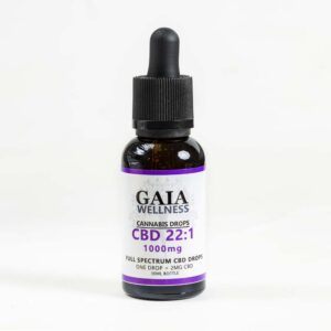 GAIA | FULL SPECTRUM 22:1 CBD:THC DROPS | 1000MG UK - THC VAPES UK | Weed Vapes Online | Thc Vape Store